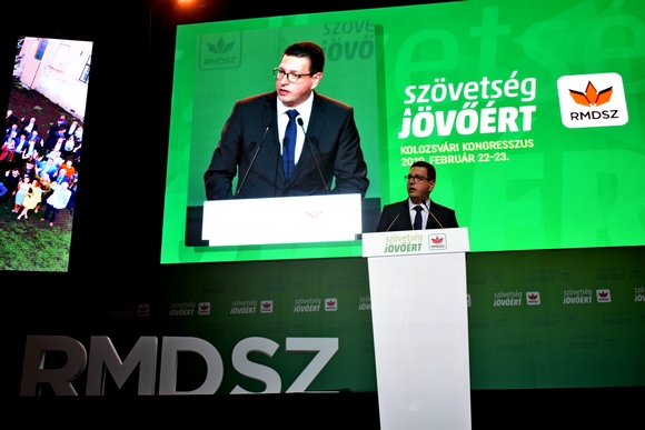 Vincze L�r�nt, a FUEN eln�ke, az RMDSZ egyik EP-k�pvisel� jel�ltje
