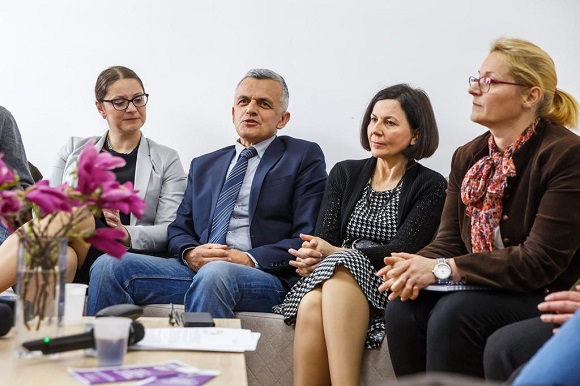 Ol�h Emese, Aurel Mocan, Viorica Zlati �s Gina Pop. Fot�: Dan T�utan