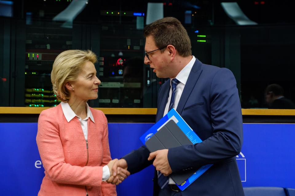 Ursula van der Leyen �s Vincze Lor�nt