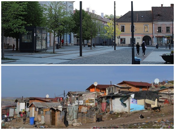 Kolozsv�r belv�rosa �s gett�ja, Patar�t. Fot�k: Transindex / Actualdecluj.