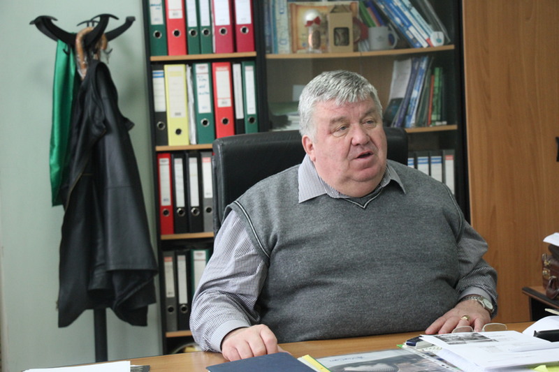 A k�pen Gid�falva egykori polg�rmestere, Berde J�zsef l�that�. Forr�s: H�romsz�k