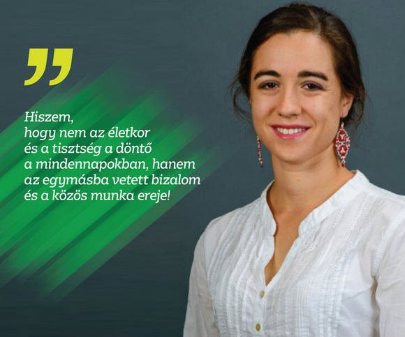 A N�szervezet plak�tj�n Vargha Fruzsina