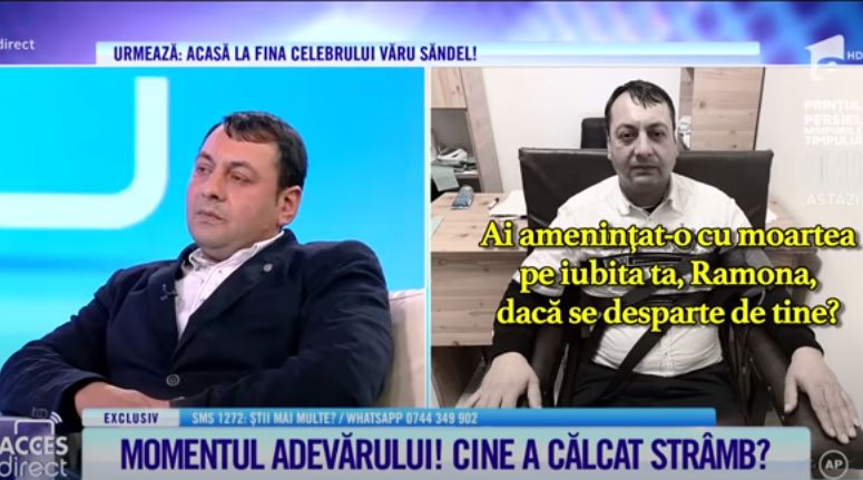 A tettes az Antena 1 janu�ri m�sor�ban, k�perny�ment�s. Feliratok: 