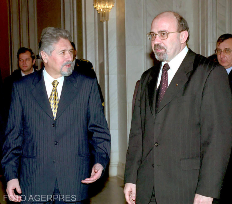 Mark� B�la Emil Constantinescuval. Fot�: Agerpres